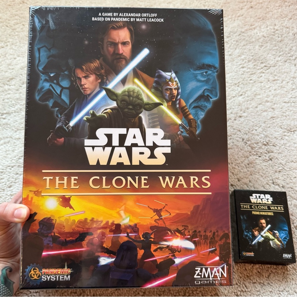 Star Wars The Clone Wars Pandemic System Board Game
